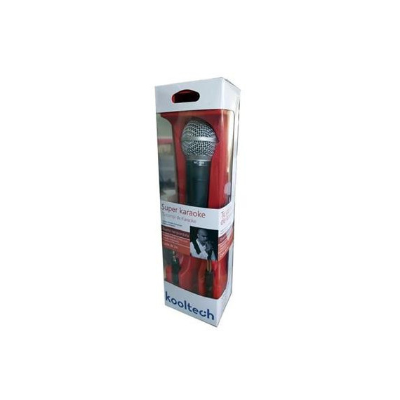 KOOLTECH Microfono Karoke con 3MTRS Cable MC455 - Guanxe Atlantic Marketplace