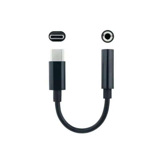 KOOLTECH Adaptador Tipo C/m a Jack 3.5/H 35MMC Negro