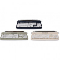 KOOLTECH Teclado BLUETOOTH Vintage con Soporte CPI800