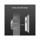 EZVIZ Mirilla Inteligente Wifi Recargable con Timbre Full HD DP2C Plata y Negro