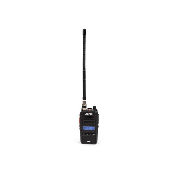 JOPIX Walkie Mini Portatil  CB-80 Cb 27MHZ 4W Am-fm 40 Ch, Dsipaly Iluminado Multi Norma