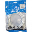 SURMEDIA Cable Red RJ45 S/FTP Cat7 2Mtrs Blanco S/FTP