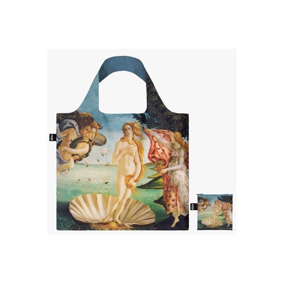 LOQI Sb.bv Bolsa Pleglable Sandro Boticcelli Nacimiento Venus 50X42CMS/ hasta 20KG