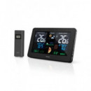 HAMA Estacion Meteorologica Temperatura Interior Exterior, Fase Lunar,usb para Cargar Movil 186380