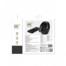 DEVIA Auricular de Casco BLUETOOTH PRO1 Anc Cancelacion de RUIDO,PLEGABLE,20H,CON Estuche