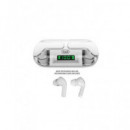 TREVI Auricular BLUETOOTH Mini Cuffie Hmp 12E08 Air con Estuche de Carga 4H Blanco