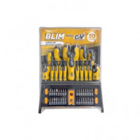 BLIM Juego 44 Piezas Destornilladores y Puntas BL0259