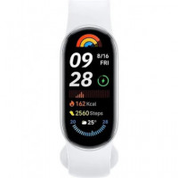 XIAOMI Pulsera Actividad mi Smart Band 9 Plata Monitor Sueño, Ritmo Cardiaco, Resistente Al Agua - Guanxe Atlantic Marketplace