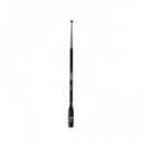 KOMUNICA Antena Telescopica PWR-TA-89-S Abatible para Scanner 95-1100MHZ Sma