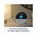 AMAZON Altavoz BLUETOOTH Echo Spot 2024 con Pantalla Blanco, Alexa Integrado,manos Libres,wifi