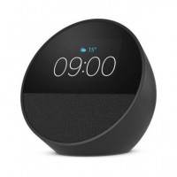 AMAZON Altavoz BLUETOOTH Echo Spot 2024 con Pantalla Negro, Alexa Integrado,manos Libres,wifi