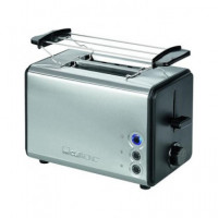 CLATRONIC Tostadora de Pan Ta 3620, Calentador de Panecillos, Funcion Descongelacion