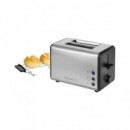 CLATRONIC Tostadora de Pan Ta 3620, Calentador de Panecillos, Funcion Descongelacion