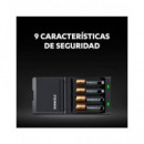 DURACELL Cargador Bateria Aa/aaa con 4X Pilas CEF27SPEEDY
