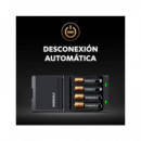 DURACELL Cargador Bateria Aa/aaa con 4X Pilas CEF27SPEEDY