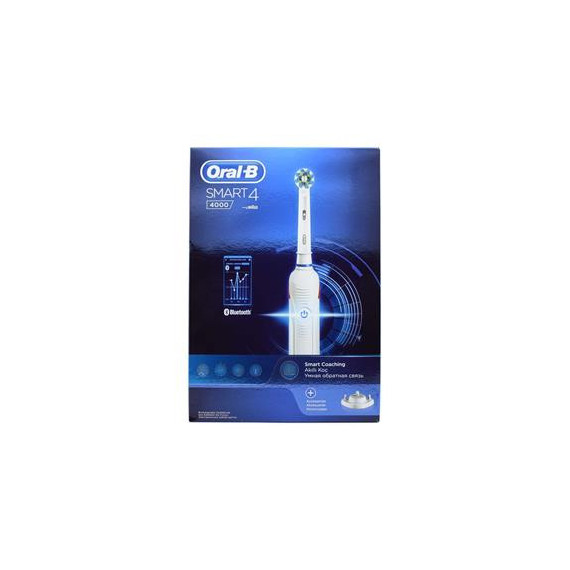 Oral B  Cepillo Electrico Smart 4 4000 con BLUETOOTH Blanco D601.524.3  ORAL-B