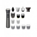 PHILIPS Kit 15 en 1 Afeitadora de Barba Cuerpo y Cortapelo Series 7 MG7940/15 Recargable Lavable