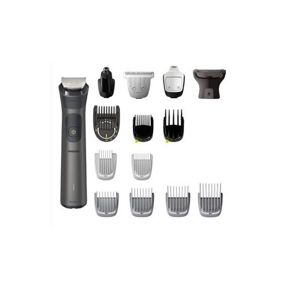 PHILIPS Kit 15 en 1 Afeitadora de Barba Cuerpo y Cortapelo Series 7 MG7940/15 Recargable Lavable