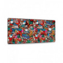 SUBBLIM Alfombrilla Raton Graffiti Xl 90X40