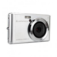 AGFAPHOTO Camara Foto Digital DC5500 Plata 24MP,ZOOM 8X,HD 1280X720
