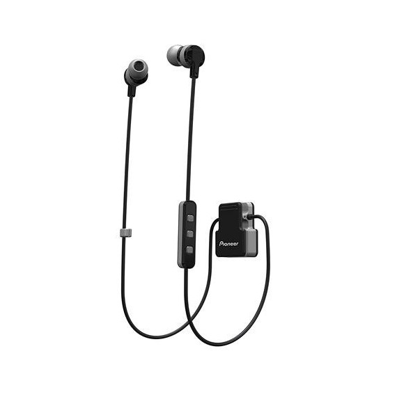 PIONEER Auricular BLUETOOTH Clipwear SE-CLB5BT Gris Resistente a Salpicaduras con Clip para Agarre