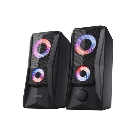 TRUST Altavoces Gaming GXT606 Javv Rgb Negros