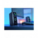TRUST Altavoces Gaming GXT606 Javv Rgb Negros