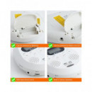 DENVER Reproductor CD Discman DMP-395W Blanco con Altavoz