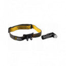 BRESSER Linterna National Geographic con Banda de Cabeza Iluminos 450