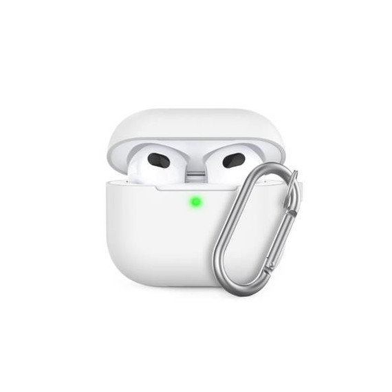 DEVIA Funda Silicona para Airpods 4 Blanco