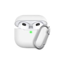 DEVIA Funda Silicona para Airpods 4 Blanco