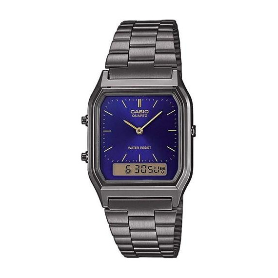 CASIO Coleccion AQ-230EGG-2AEF Reloj Digital/analogico Correa Acero Inox Sfera Azul,cronometro ,resi