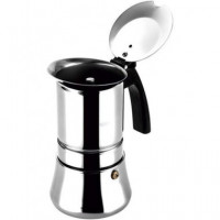 FAGOR Cafetera Italiana de Acero Inox para 4 Tazas Etnica 4