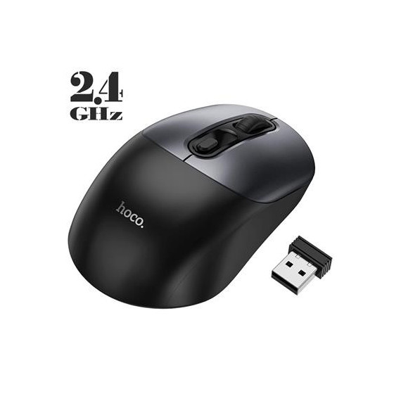 HOCO Raton Inalambrico GM28 Negro