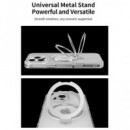 DEVIA Funda Transparente Magnetica con Soporte para Iphone 16 Pro Max