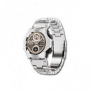 SAMI Reloj Smartwatch Inteligente Mirage WS-2389 Cardiaco/presion/oxigeno/estres Metal
