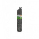 NIMO Regleta 6 Tomas Schuko con Interruptores Individuales+ USB A/tipo C MEL281 Negro