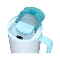 KAMBUKKA Termo con Asa Tumbler 950ML con Pajita 24H en Frio Color Coco Frosty