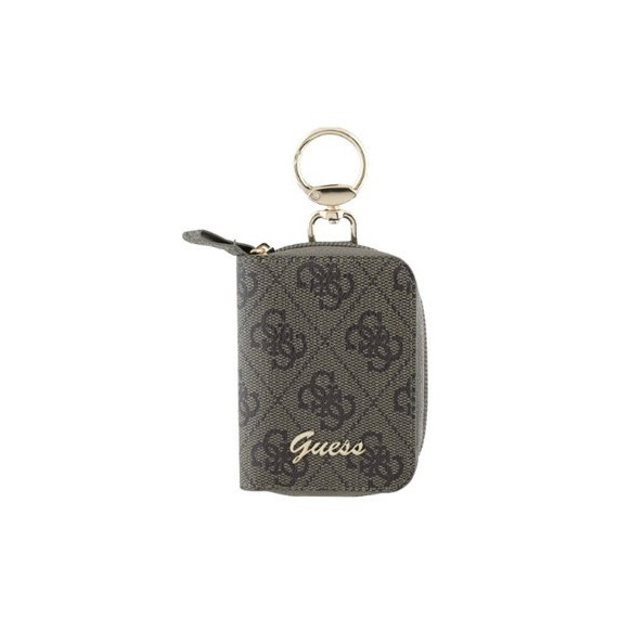 GUESS Cartera Tarjetero con Logo Marron