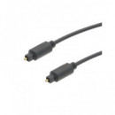 EUROCONNEX Cable Optico Toslink 1MTR 0644-1 Negro