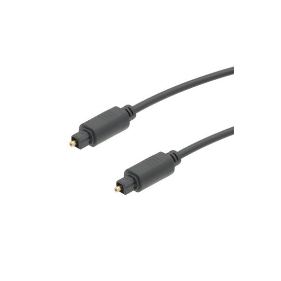 EUROCONNEX Cable Optico Toslink 1MTR 0644-1 Negro