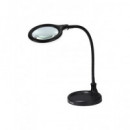 FYSIC Lupa Sobremesa con Luz Led FL-25LED 1.75X 3 Dioptrias Diametro Lente 102MM con Alimentador