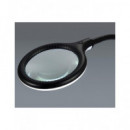 FYSIC Lupa Sobremesa con Luz Led FL-25LED 1.75X 3 Dioptrias Diametro Lente 102MM con Alimentador