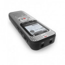 PHILIPS Grabadora de Voz Digital DVT2015 con 2 MICROFONOS,MP3,RADIO Fm, 8GB,CON Auriculares Sembley