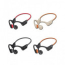 SAMI Auricular Conduccion Osea Rojo RS-12427,BT V5.3,IPX 5,140MHA, Tipo C