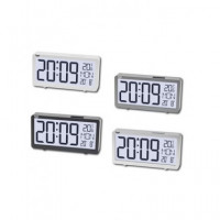 SAMI Despertador Digital Xxl con Calendario/temperatura LD-9818,LUZ Blanca