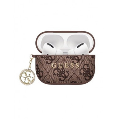 GUESS Funda para Auricular Airpods 4 Marron