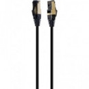 CABLEXPERT Cable Red RJ45 CAT8 0.5MTR Negro