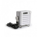 KOMUNICA Altavoz Externo PWR-SB1-M Blanco para Emisora de Bas Regulador de VOLUMEN,IP68 3-5W