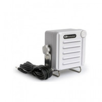 KOMUNICA Altavoz Externo PWR-SB1-M Blanco para Emisora de Bas Regulador de VOLUMEN,IP68 3-5W